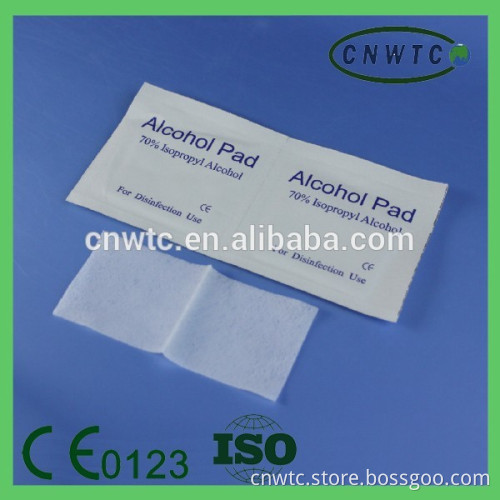 sterile 70% isopropyl alcohol pad